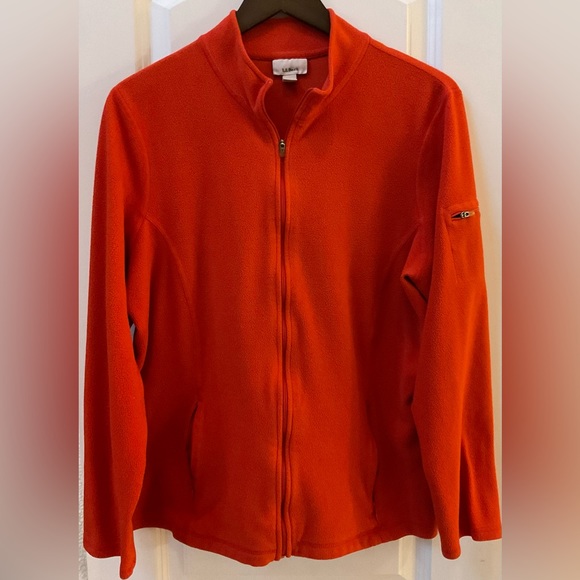 L.L. Bean Tops Ll Bean Womens Full Zip Fleece Jacket Poshmark